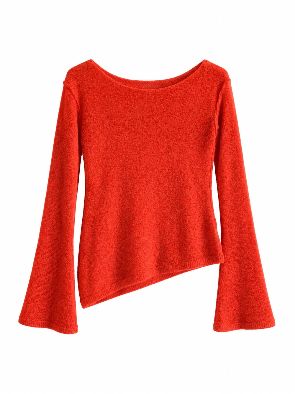 Urban Outfitters Wide Neck Asymmetric Bell Sleeve Sweater – Size Small GUC